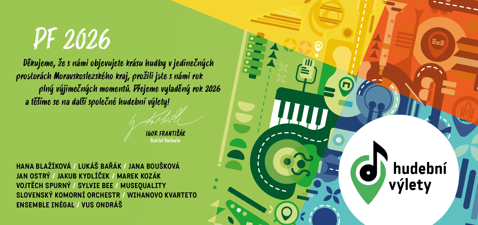 Hudební výlety / PF 2026
